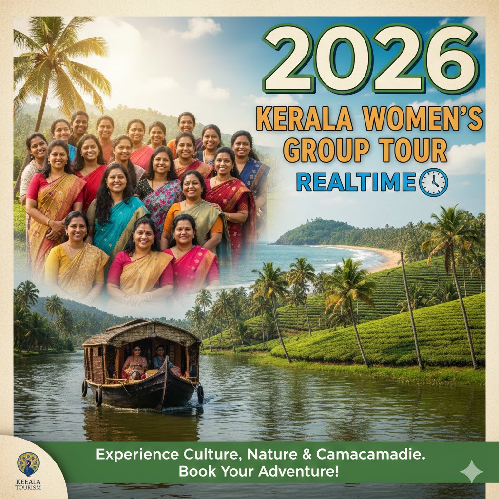 KERALA WITH HOUSEBOAT STAY