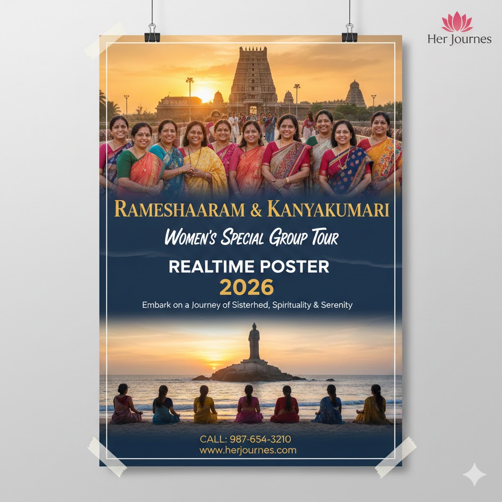 EXTREME SOUTH INDIA TRIP RAMESHWARAM & KANYAKUMARI 