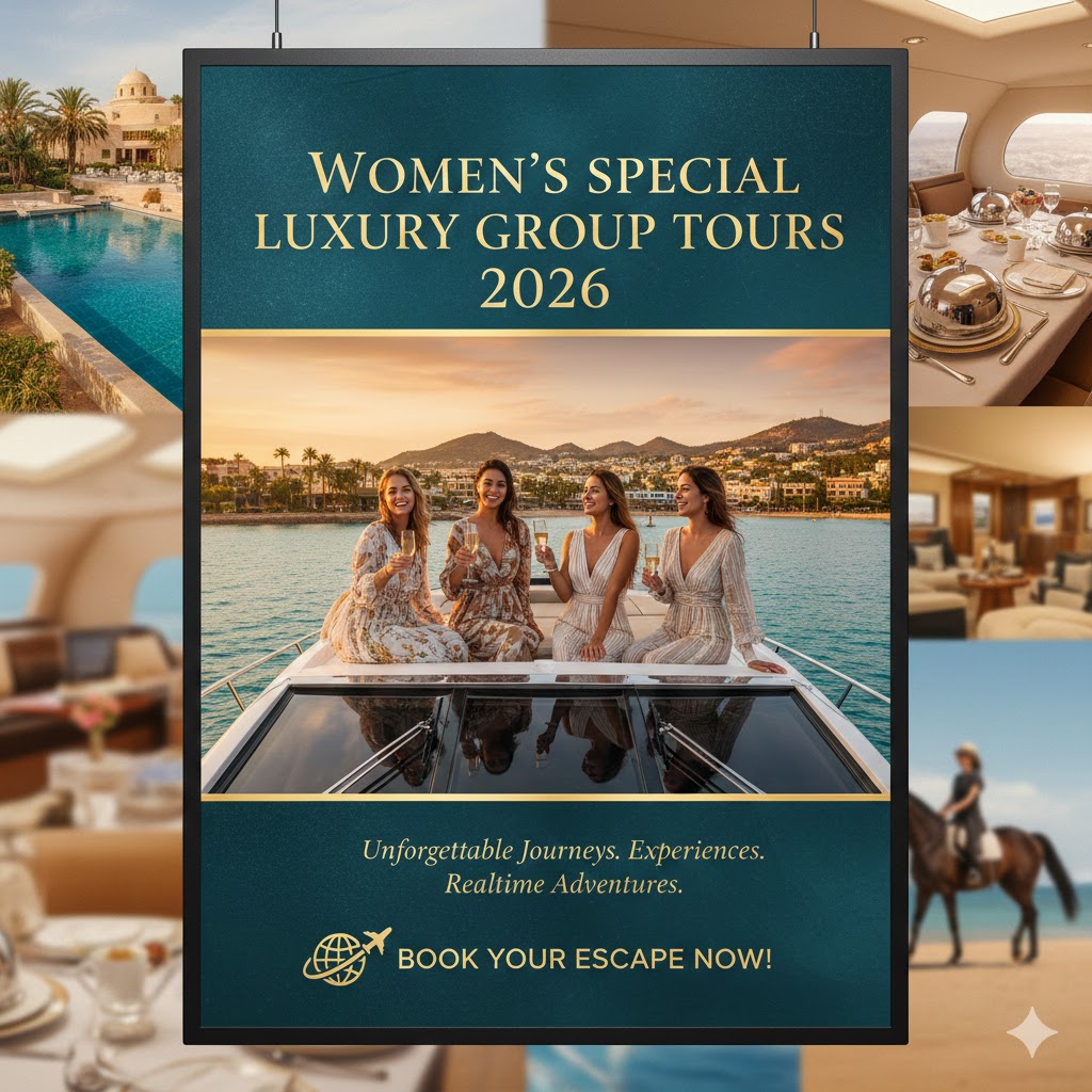 WOMEN SPECIAL LUXURY TOURS
