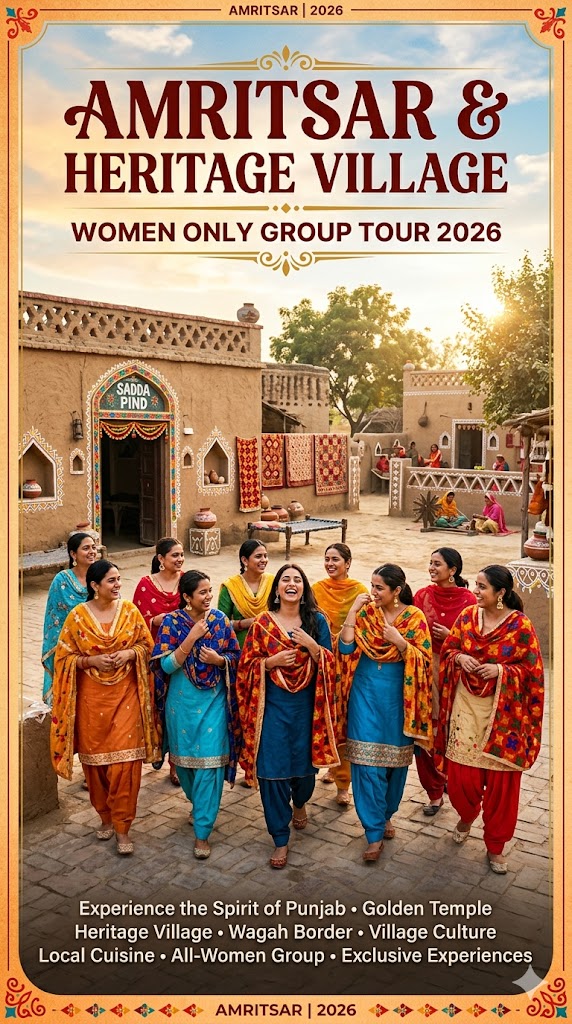  AMRITSAR  & HERITAGE VILLAGE TOUR 
