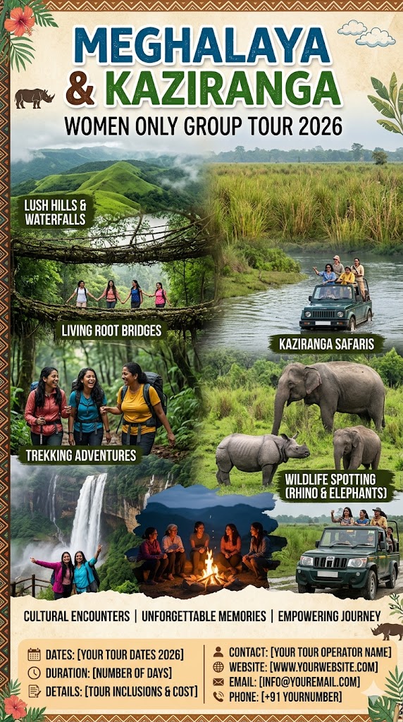MEGHALAYA & KAZIRANGA NATIONAL PARK