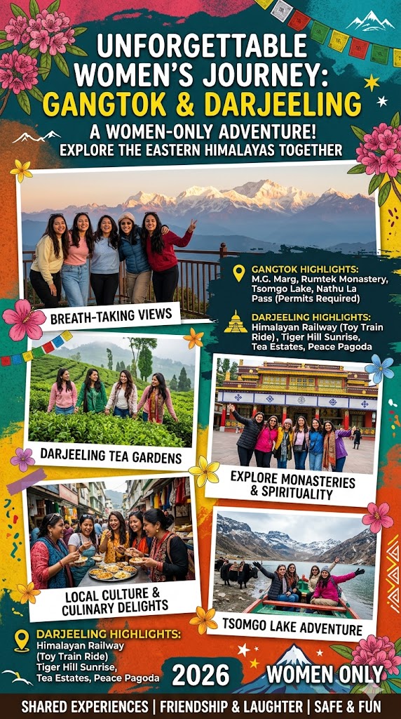 GANGTOK & DARJEELING